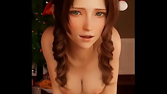 Hadiah Natal MILF Aerith untukmu