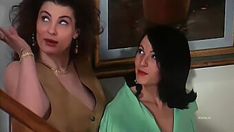 Vampirella'S Erotic Adventure In A Retro Porn Film