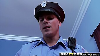 Amia Miley And Johnny Sins Star In A Hardcore Police-Themed Video On Brazzers