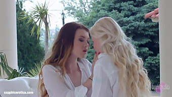 Lezbiyen Aşkı: Misha Cross Ve Lola Tay Birlikte Rüzgarlı Bir Günün Tadını Çıkarıyorlar