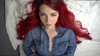 Redhead'S Intense Orgasm: A Pov Experience