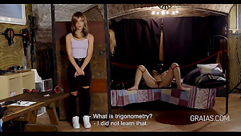 Young Slave Experiences Fear During Severe Punishment By Older Mistress