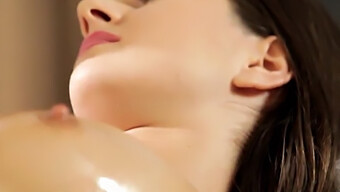 A 60 Fps Video Of A Sensual Oil Massage Leading To Intense Fucking