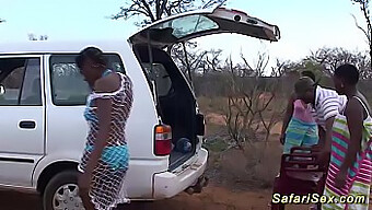 Uninhibited African Group Sex Adventure With A 3some