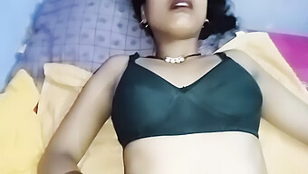 Indian Housewife Engages In Steamy Sex With Younger Man, Featuring Explicit Hindi Audio And Close-Up Shots