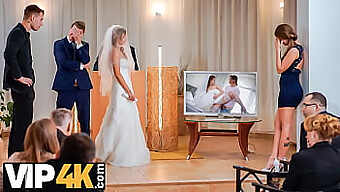 Czech Wedding Gift Turns Into Steamy Sex Session With Bride-To-Be