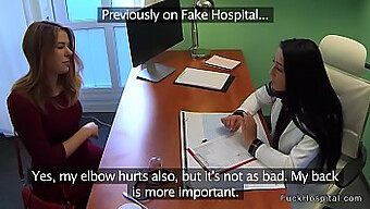 Lesbian Nurses Pleasure An Injured Woman